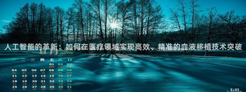 人工智能的革新：如何在医疗领域实现高效、精准的血液移植技术突破