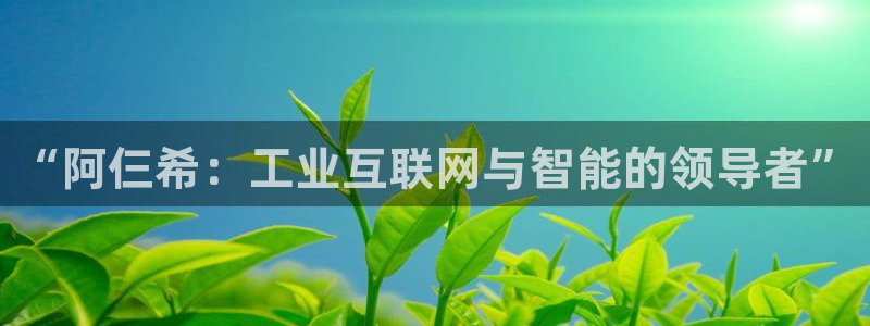 “阿仨希：工业互联网与智能的领导者”