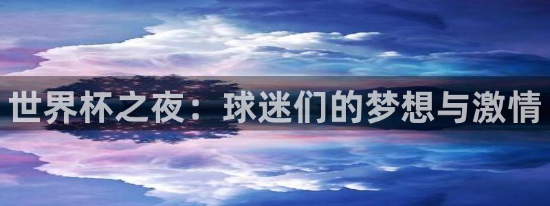 世界杯之夜：球迷们的梦想与激情